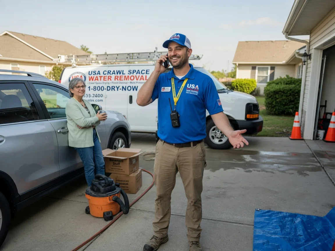 Crawl Space Water Removal Vaiden, MS FAQs